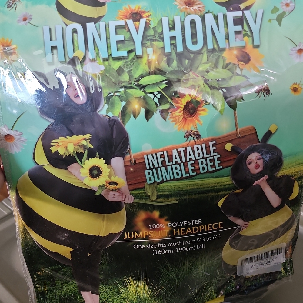 Honey, Honey Inflatable Bumble Bee Costume